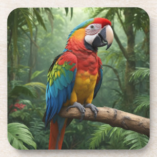 Macaw Parrot Coaster