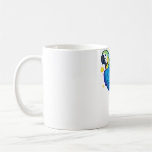 Macaw parrot Delight � Cute Animal Art Coffee Mug