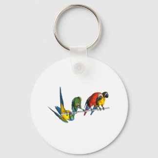 Macaw Parrot Keychain