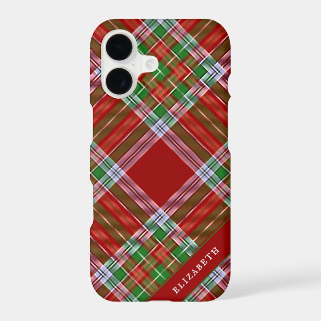 MacBain MacBean Clan Tartan Scottish Plaid (Back)