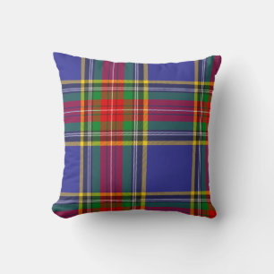 MacBeth Clan Tartan Scottish Plaid Throw Pillow