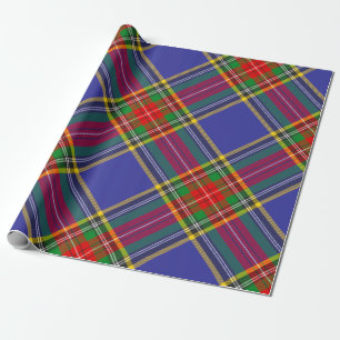 MacBeth Clan Tartan Scottish Plaid Wrapping Paper