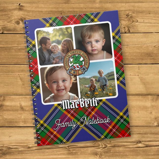 MacBeth Family Photo Collage Notebook (Creator Uploaded)