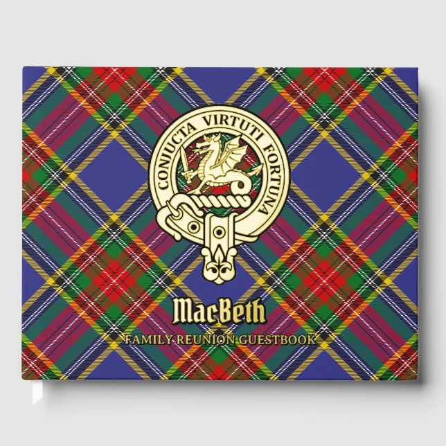 MacBeth Family Reunion Guest Book (Front)