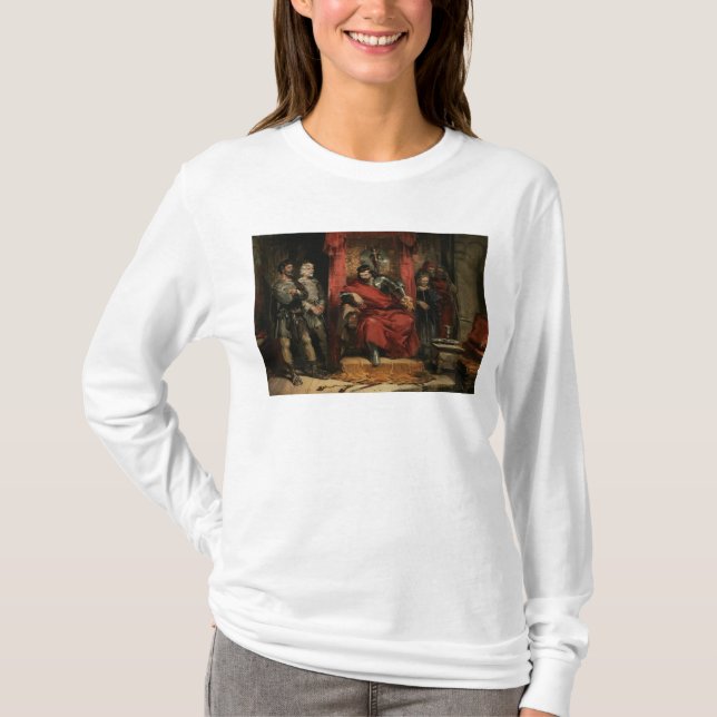 Macbeth instructing the Murderers T-Shirt (Front)
