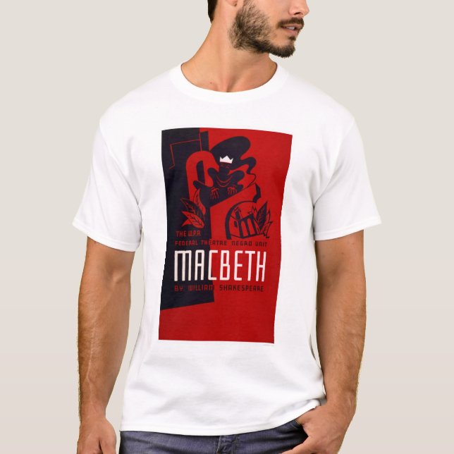 Macbeth Negro Theatre 1937 WPA T-Shirt (Front)