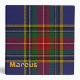 MacBeth Plaid Binder