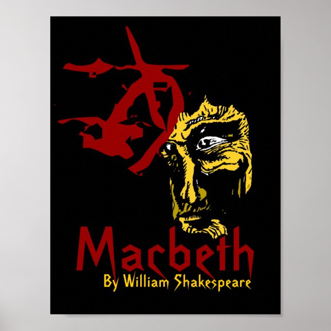 Macbeth Promotional Poster Shakespeare Festival (Front)