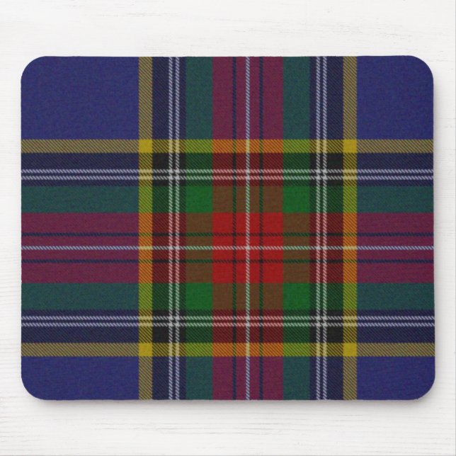 MacBeth Tartan Plaid Mouse Pad (Front)