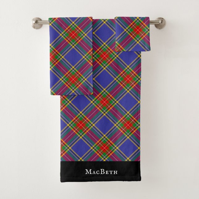 MacBeth Tartan Plaid Scottish Motif (En situation)