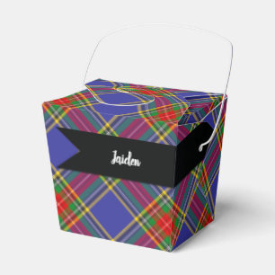 MacBeth Tartan Plaid Scottish Pattern Favor Box