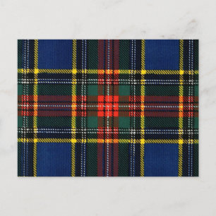 Macbeth Tartan Postcard
