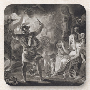 Macbeth, the Three Witches and Hecate in Act IV, S Coaster