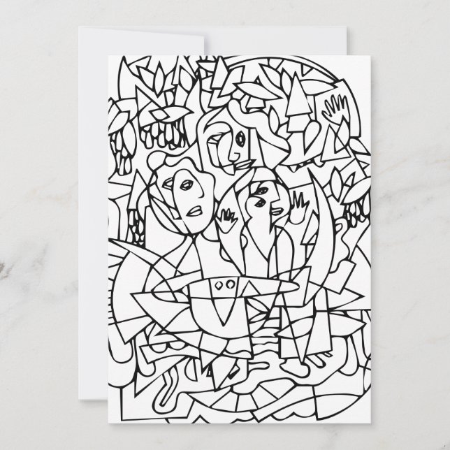 Macbeth "Three Witches" Notecards (Front)