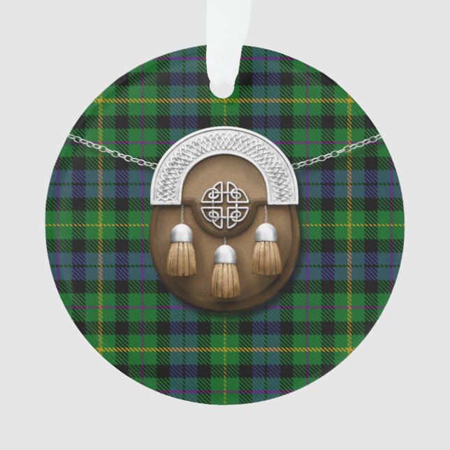 MacBride Tartan Et Sporran (devant)