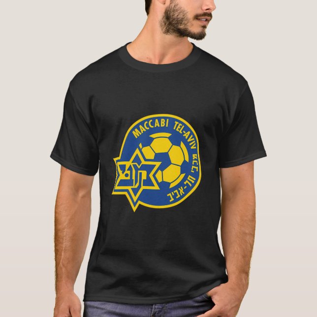 Maccabi Tel Aviv Shirt Sport Fc Football Club Isra (Front)