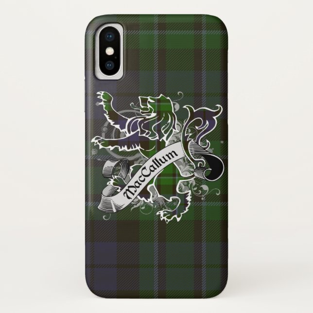 MacCallum Tartan Lion Case-Mate iPhone Case (Back)