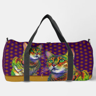 Macchi Mirrored and Polka dots Print Cut Sew Bag