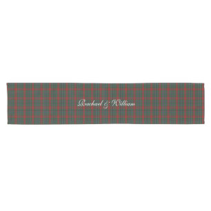 MacClain Clan Tartan Plaid Table Runner