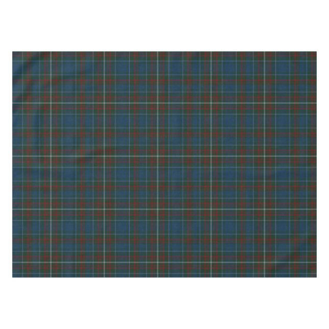 MacConnell Clan Tartan Plaid Table Cloth (Front (Horizontal))