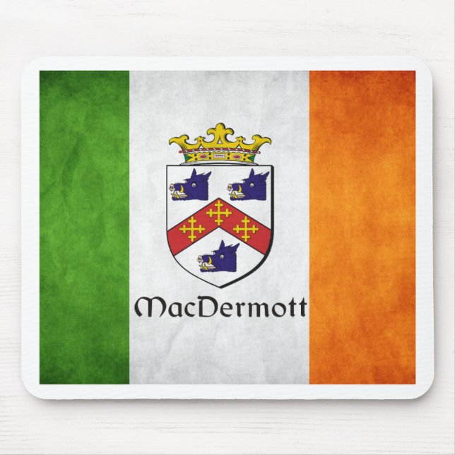 MacDermott Irish Mouse Pad (Front)