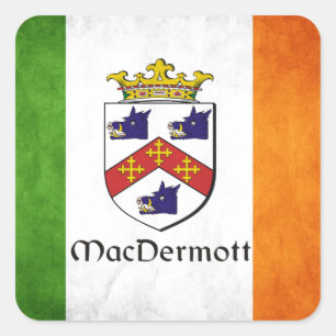 MacDermott Irish Square Sticker