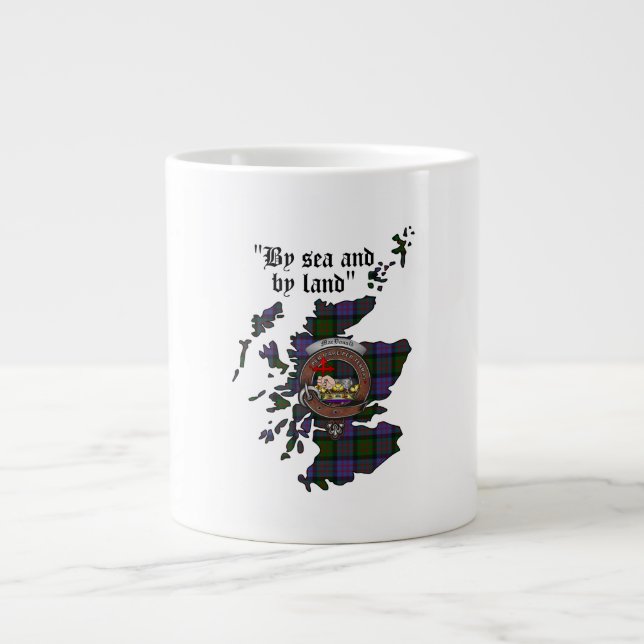 MacDonald Clan Badge Jumbo Mug (Devant)