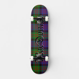 MacDonald Clan Tartan Plaid Pattern Skateboard