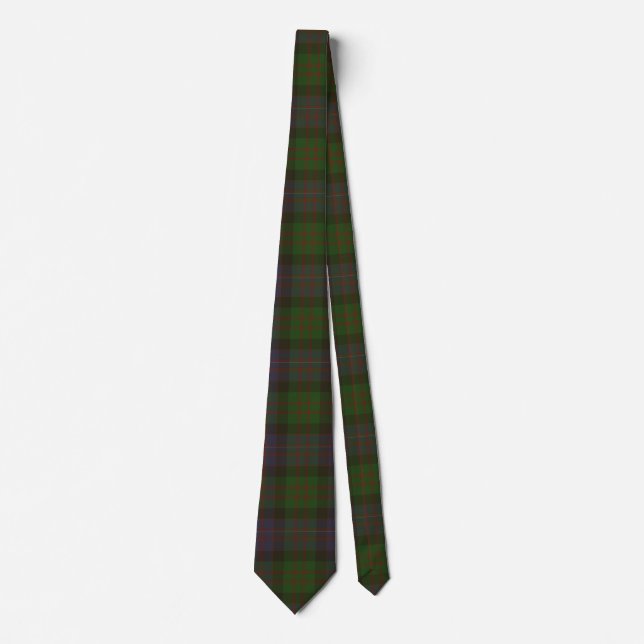 MacDonald Clan Tartan Tie (Front)