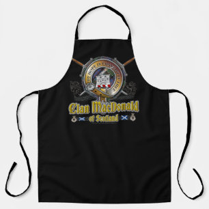 MacDonald Clanranald Clan Badge Apron