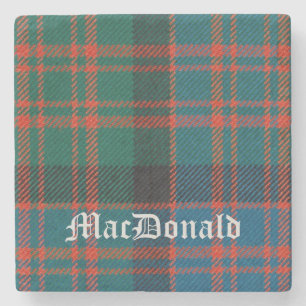 MacDonald, MacDonald Scottish Tartan, MacDonald Stone Coaster