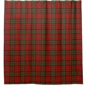 MacDonald Of Glencoe Tartan Shower Curtain