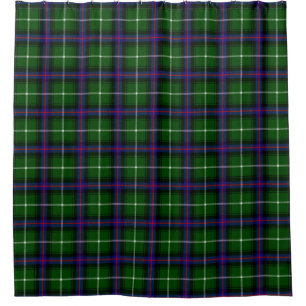 MacDonald Of The Isles Tartan Shower Curtain