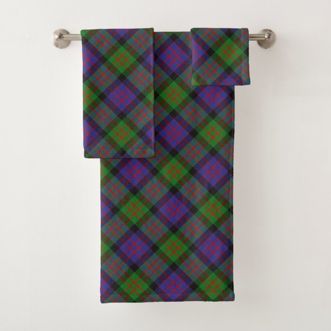 MacDonald Scottish Clan Tartan Plaid Motif (En situation)