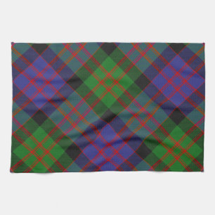 MacDonald Scottish Clan Tartan Plaid Pattern Kitchen Towel