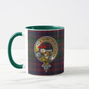 MacDonald Tartan & Badge Mug