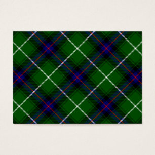 MacDonald tartan green blue plaid