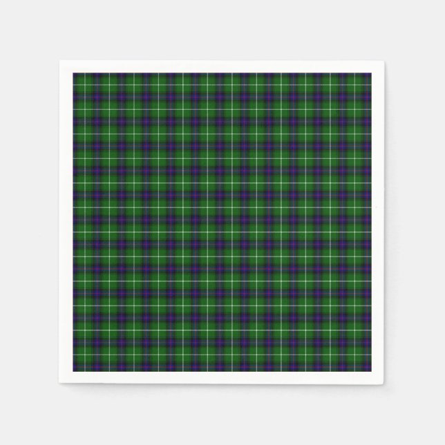 MacDonald Tartan Napkin (Front)