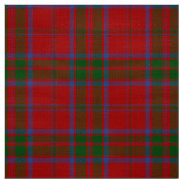 MacDonald Tartan Red, Green and Blue Plaid Fabric