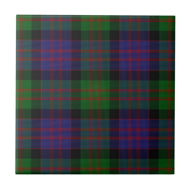 MacDonald Tartan Tile (Front)