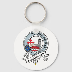 MacDougall Clan Badge Keychain