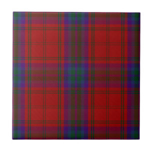 MacDougall Clan Hunting Tartan Plaid Tile