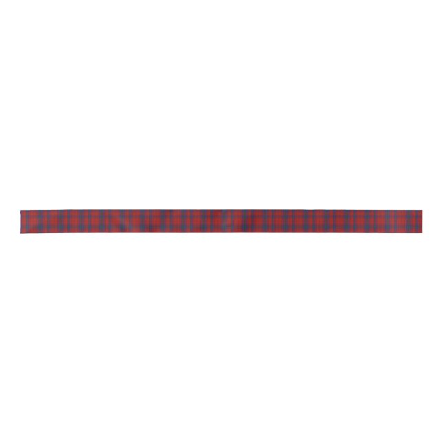 MacDougall Clan Tartan Plaid Ribbon Satin Ribbon (Front)