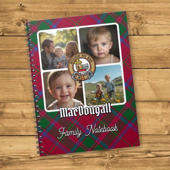 MacDougall Family Photo Collage Notebook (Creator Uploaded)