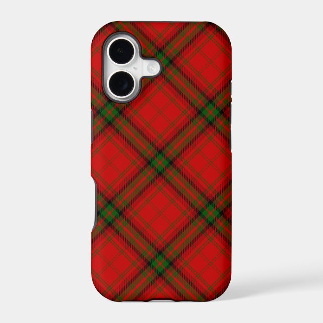 MacDougall tartan red green plaid (Back)