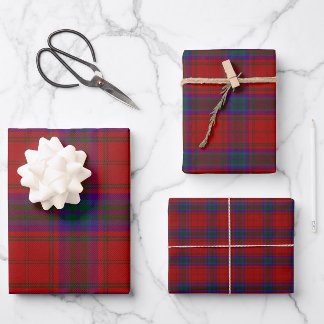 MacDougall Vestiarium Highland Gift Wrap (Front)
