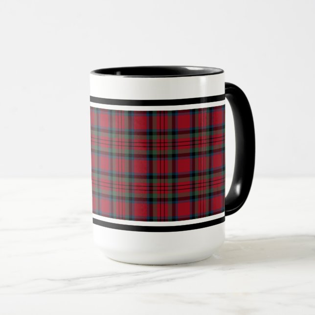MacDuff Clan Tartan Mug (Front Right)