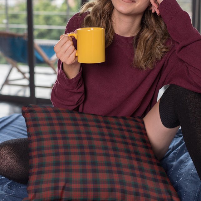 MacDuff Hunting Modern Original Scottish Tartan Throw Pillow (Creator Uploaded)