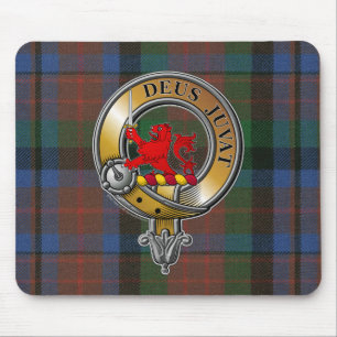 MacDuff Tartan & Badge Mouse Pad
