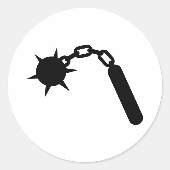 Mace Classic Round Sticker (Front)